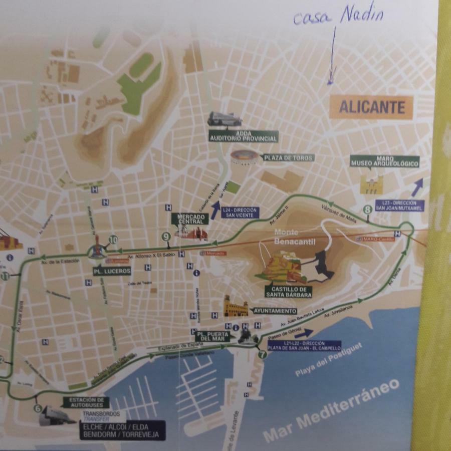 Casa Nadin Alicante Exterior foto